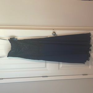 Sue Wong size 2 formal strapless gown